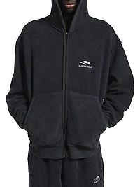 3B Sports Icon Inside-Out Zip-Up Hoodie