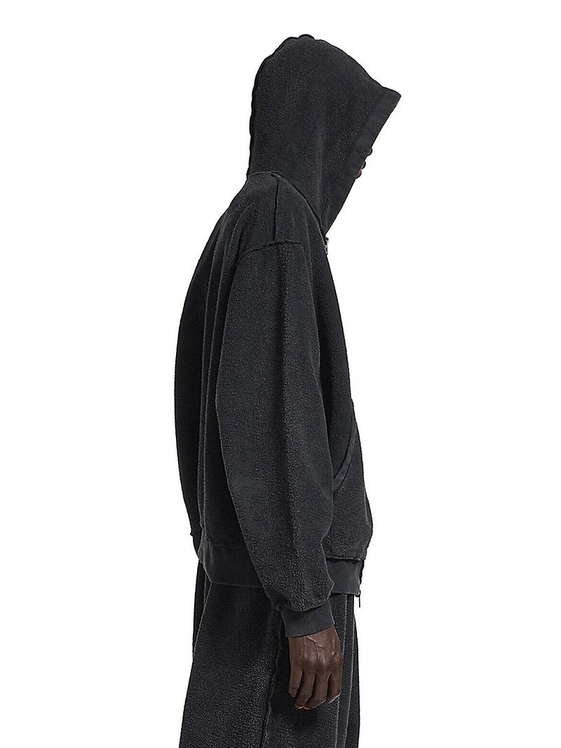 3B Sports Icon Inside-Out Zip-Up Hoodie