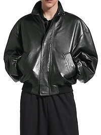 Blouson Leather Jacket