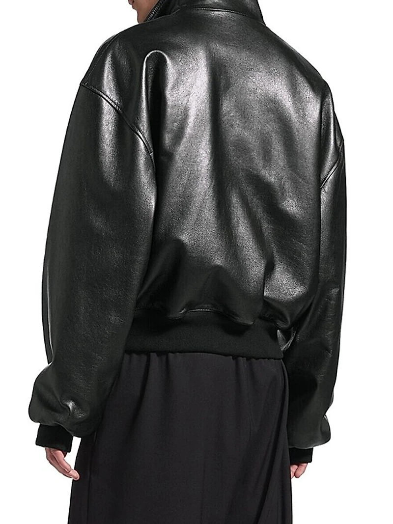 Blouson Leather Jacket