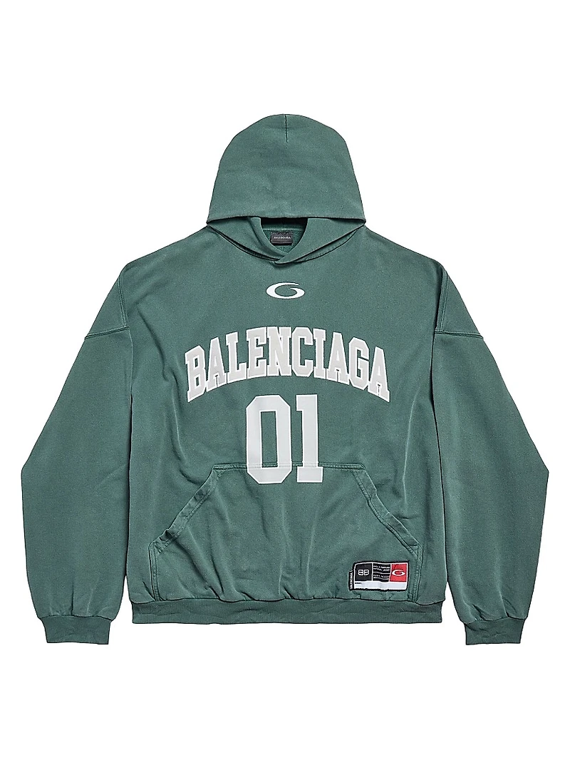 Basketball Large Fit Hoodie