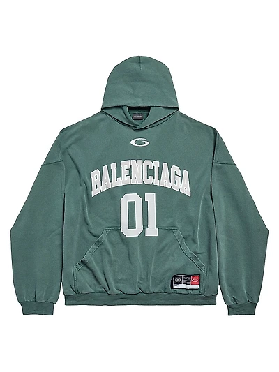 Basketball Large Fit Hoodie