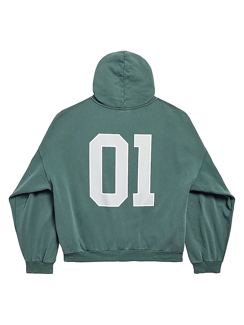 Basketball Large Fit Hoodie