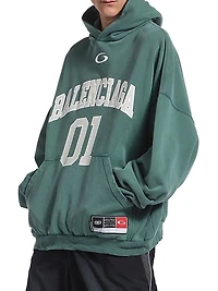 Basketball Large Fit Hoodie