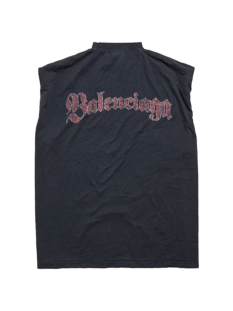 Spiral Crest Sleeveless T-Shirt