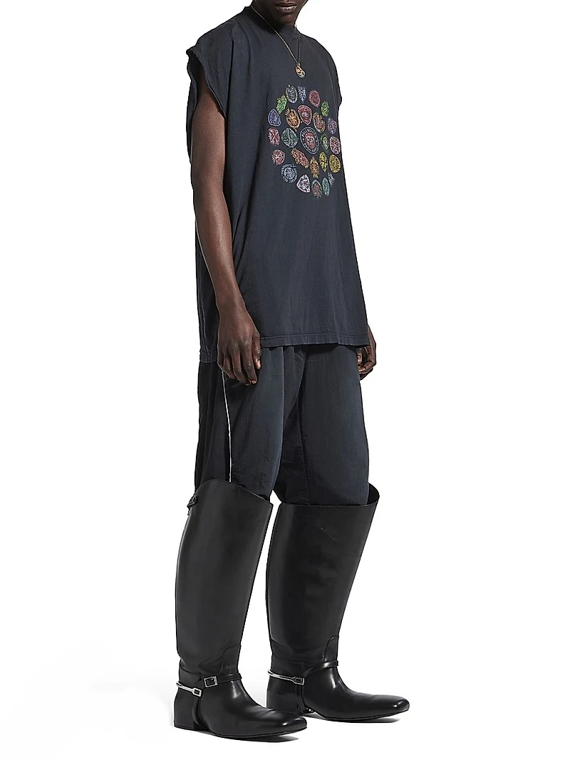 Spiral Crest Sleeveless T-Shirt