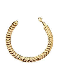 14K Yellow Gold Cobra Bracelet