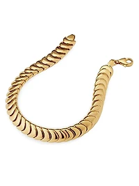 14K Yellow Gold Cobra Bracelet