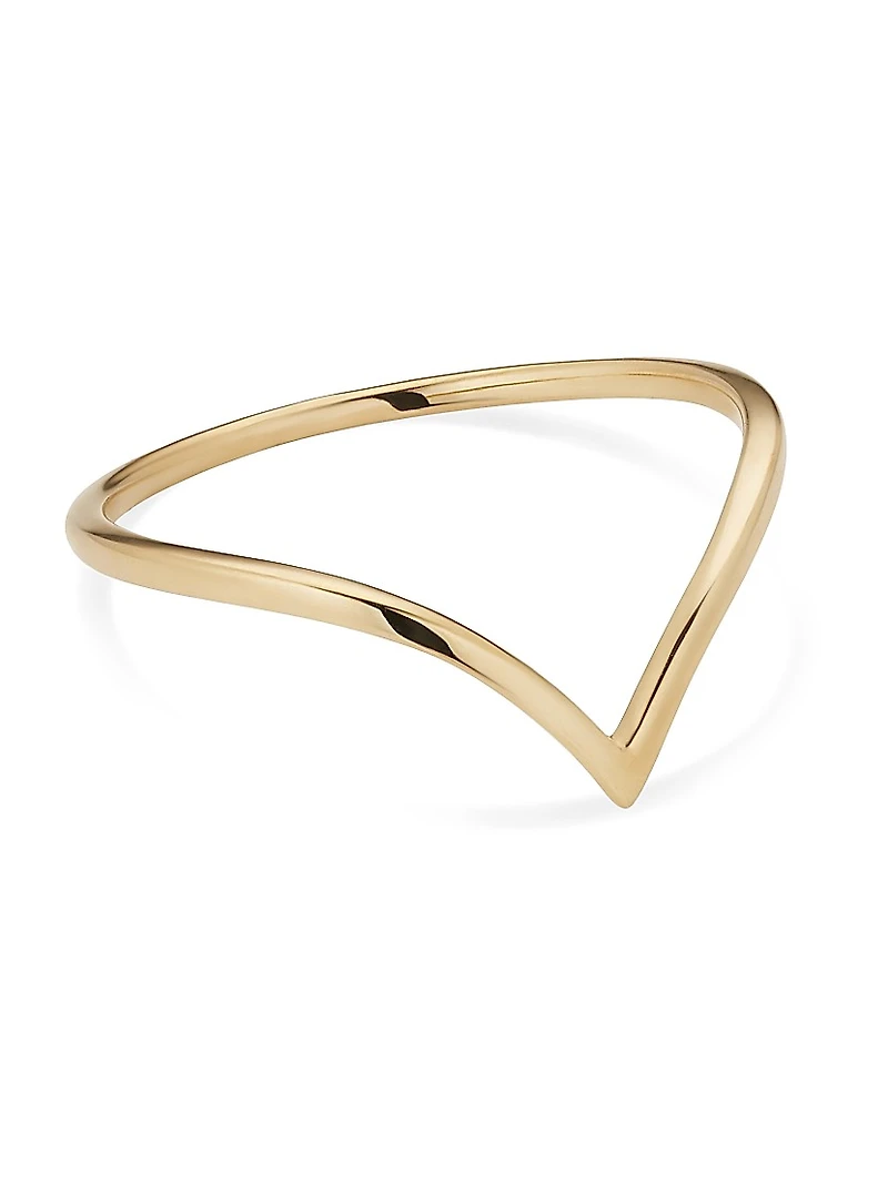 14K Yellow Gold Full House Ring