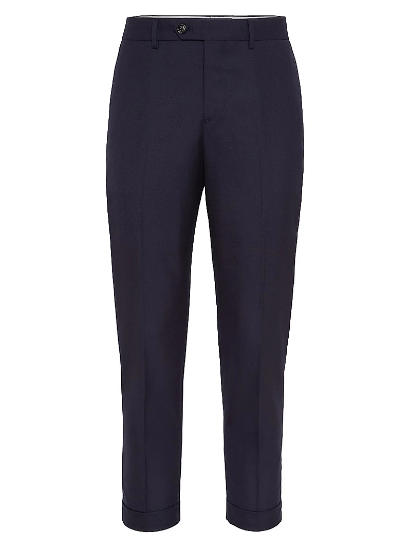 Lightweight Cashmere Formal Fit Trousers