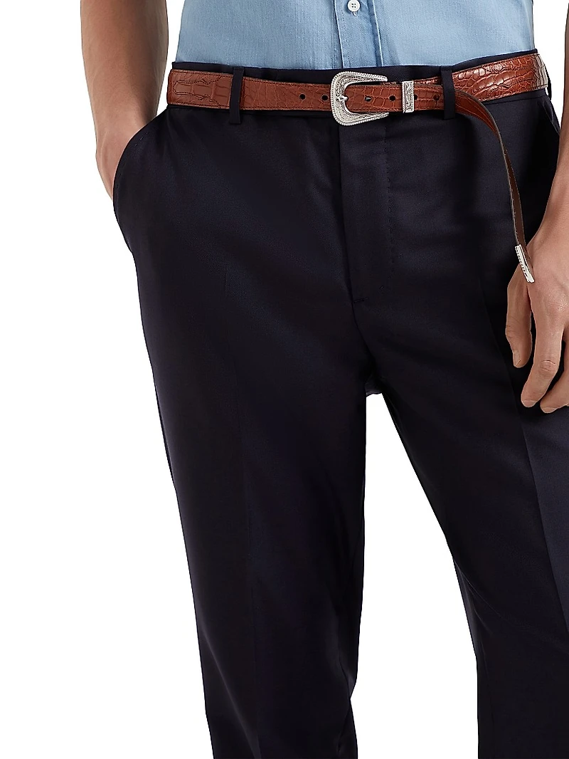 Lightweight Cashmere Formal Fit Trousers