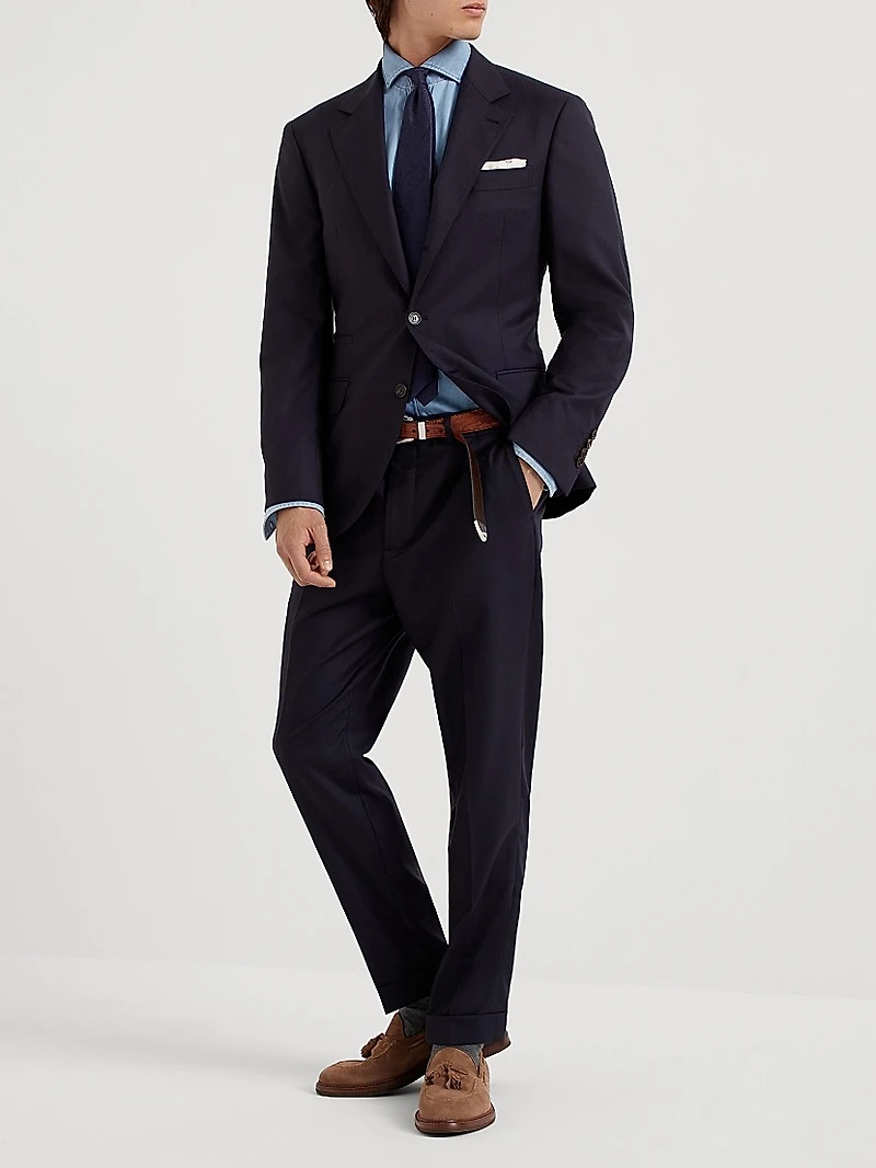 Lightweight Cashmere Formal Fit Trousers