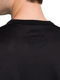 Silk and Cotton Crewneck Sweater