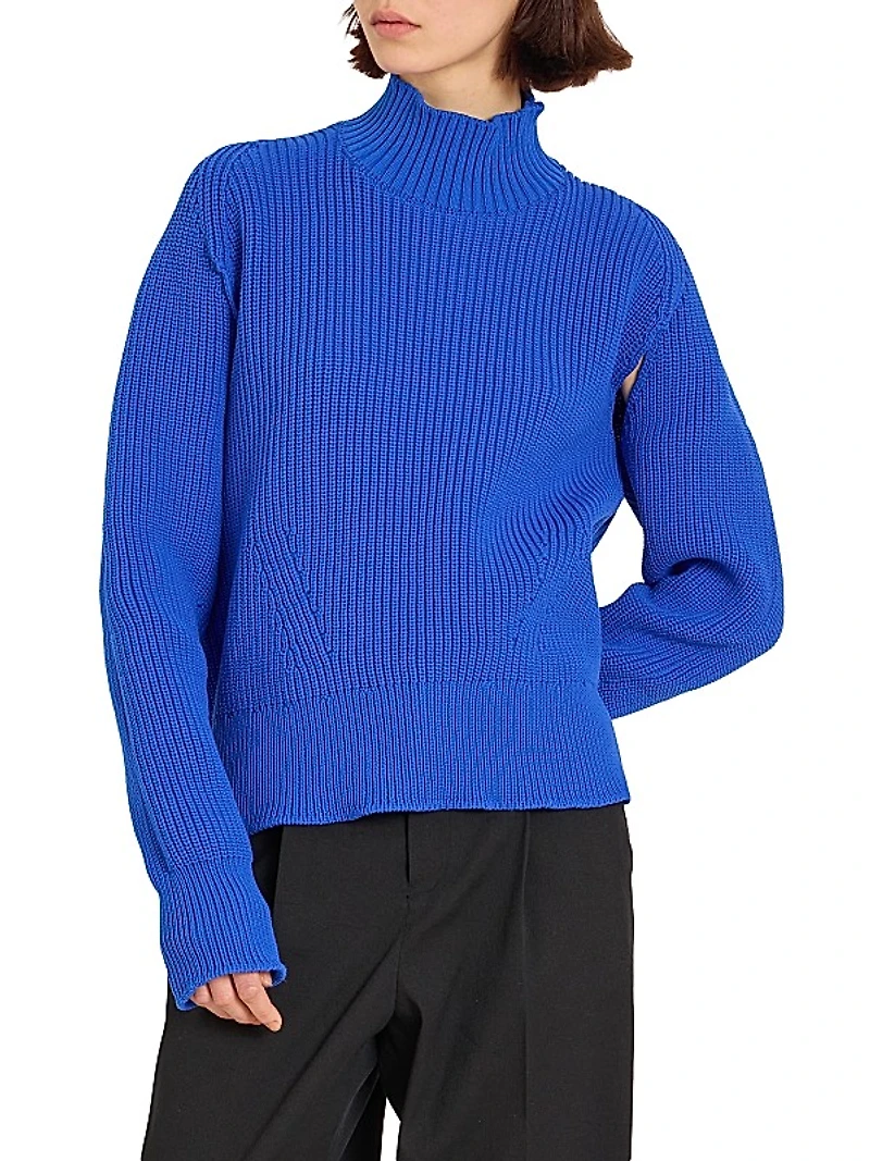 Displaced Knit Sweater