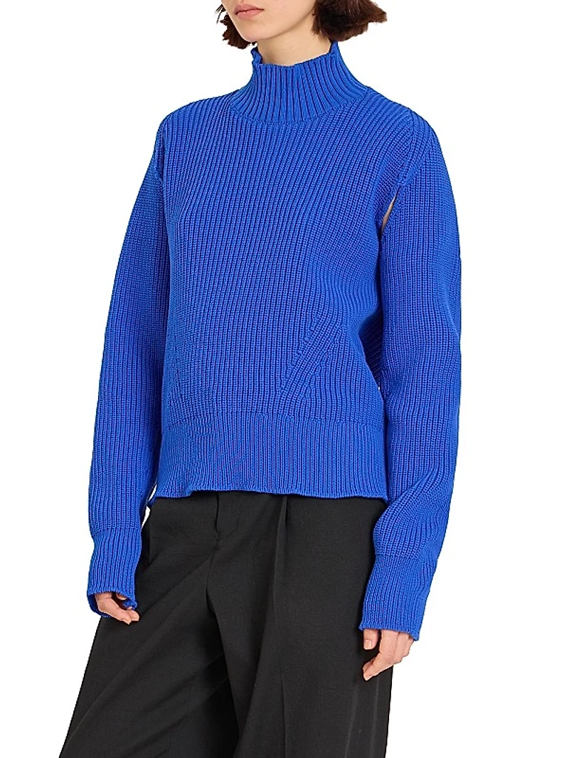 Displaced Knit Sweater