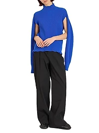 Displaced Knit Sweater