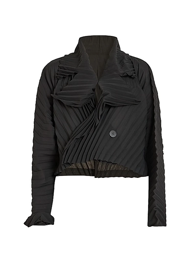 Wave Pleats Jacket