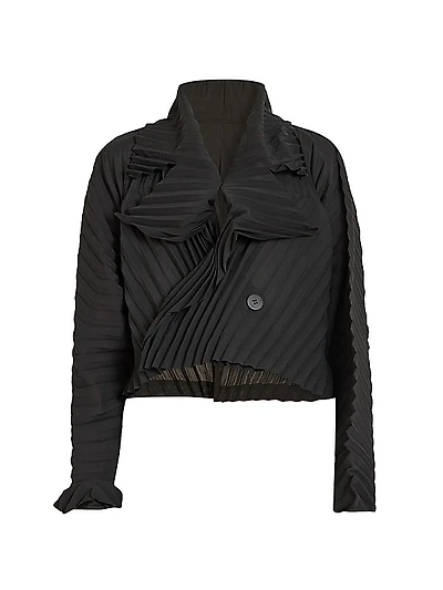 Wave Pleats Jacket