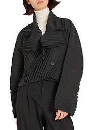 Wave Pleats Jacket