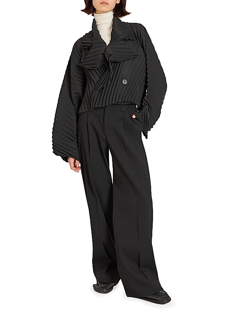 Wave Pleats Jacket