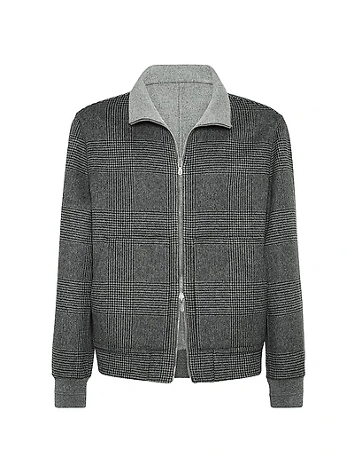 Hand Crafted Reversible Bomber Jacket