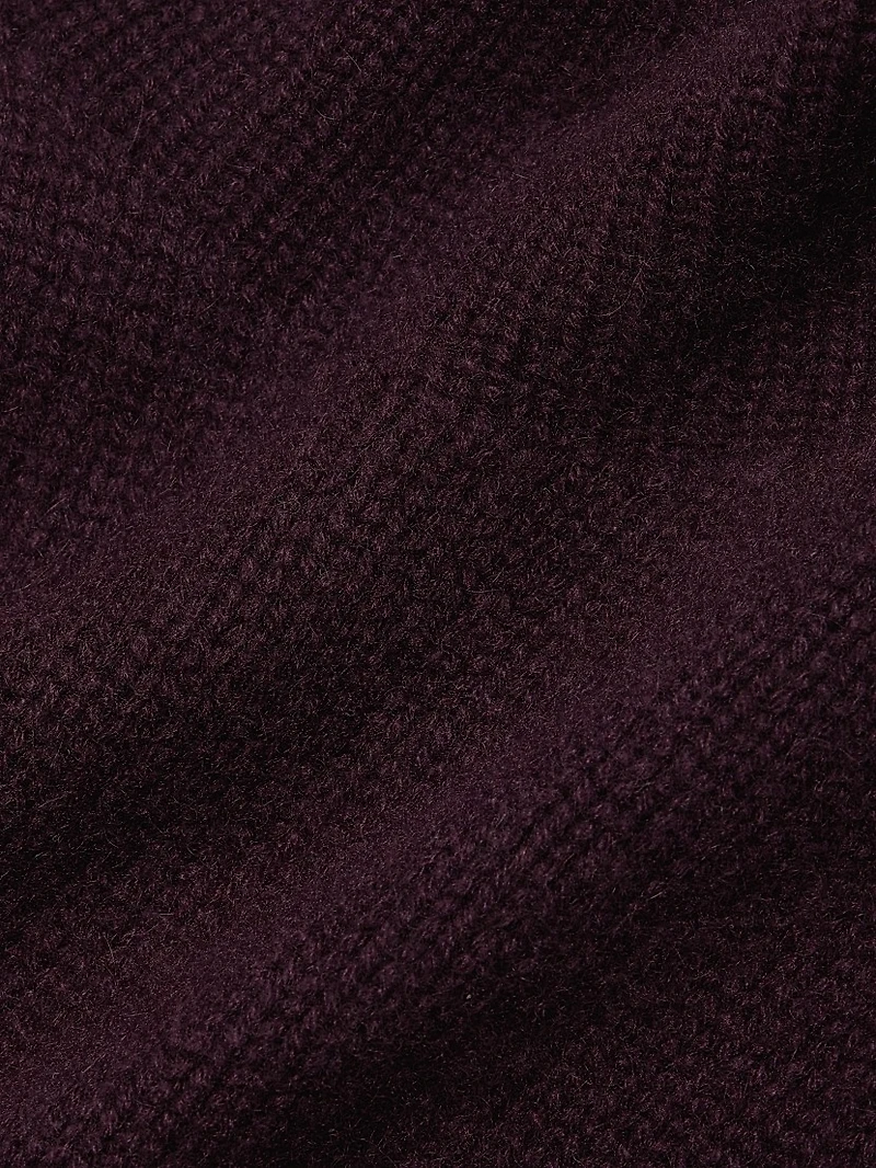 Fride Cashmere Short-Sleeve Sweater
