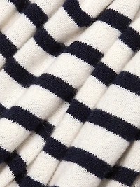 Cila Striped Cashmere Relaxed-Fit T-Shirt