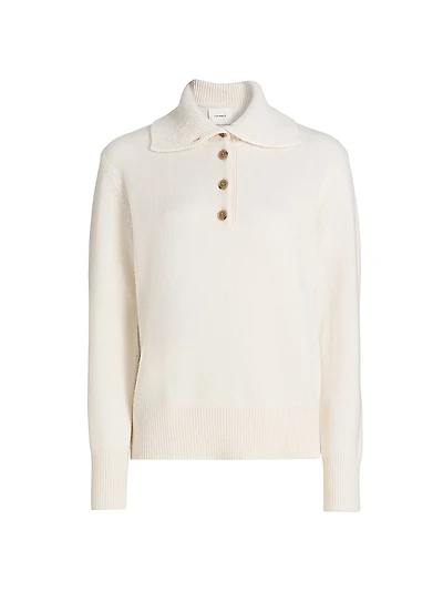 Maisie Cashmere Regular-Fit Polo Sweater