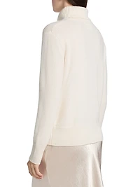 Maisie Cashmere Regular-Fit Polo Sweater
