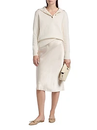 Maisie Cashmere Regular-Fit Polo Sweater