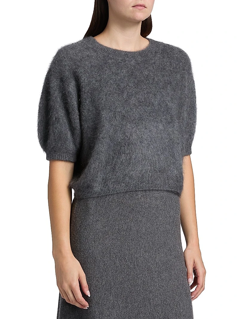 Juniper Cashmere Crop Sweater