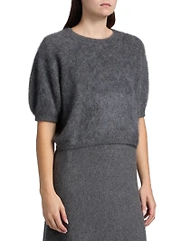 Juniper Cashmere Crop Sweater