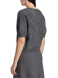 Juniper Cashmere Crop Sweater