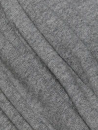 Deep Cloud Cotton-Cashmere Tie-Waist Maxi-Dress