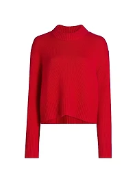 Sony Drop-Shoulder Cashmere Sweater