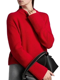 Sony Drop-Shoulder Cashmere Sweater