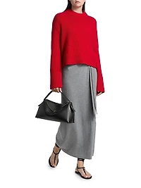 Sony Drop-Shoulder Cashmere Sweater