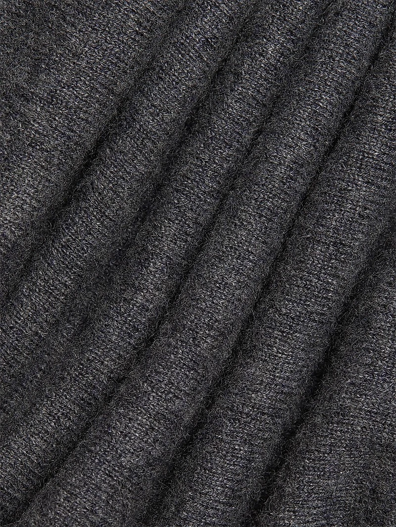 Flared Cashmere Maxi Skirt