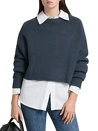 Cashmere Crop Sweater