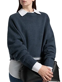 Cashmere Crop Sweater