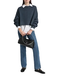 Cashmere Crop Sweater