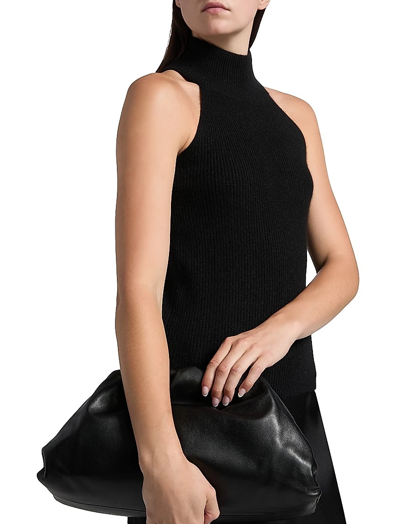 Freya Cashmere Turtleneck Tank