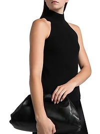 Freya Cashmere Turtleneck Tank