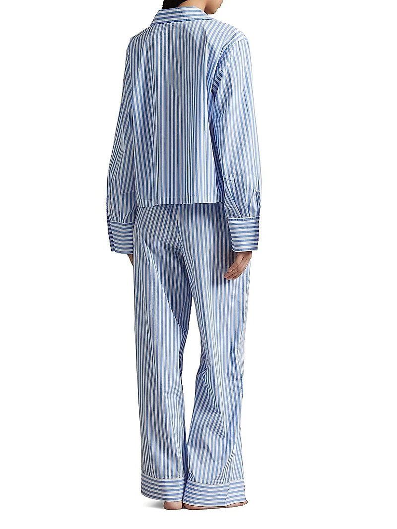 Shirting Stripes Relaxed-Fit Pajamas