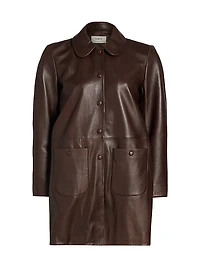 Madie Leather Coat