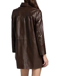Madie Leather Coat