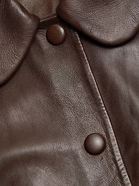Madie Leather Coat
