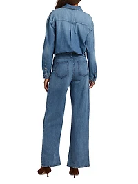 Bloom Denim Jumpsuit