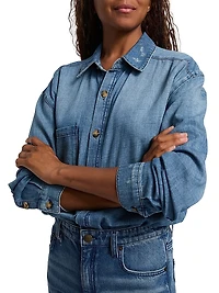 Bloom Denim Jumpsuit