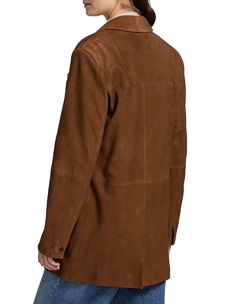 Mosty Leather Blazer